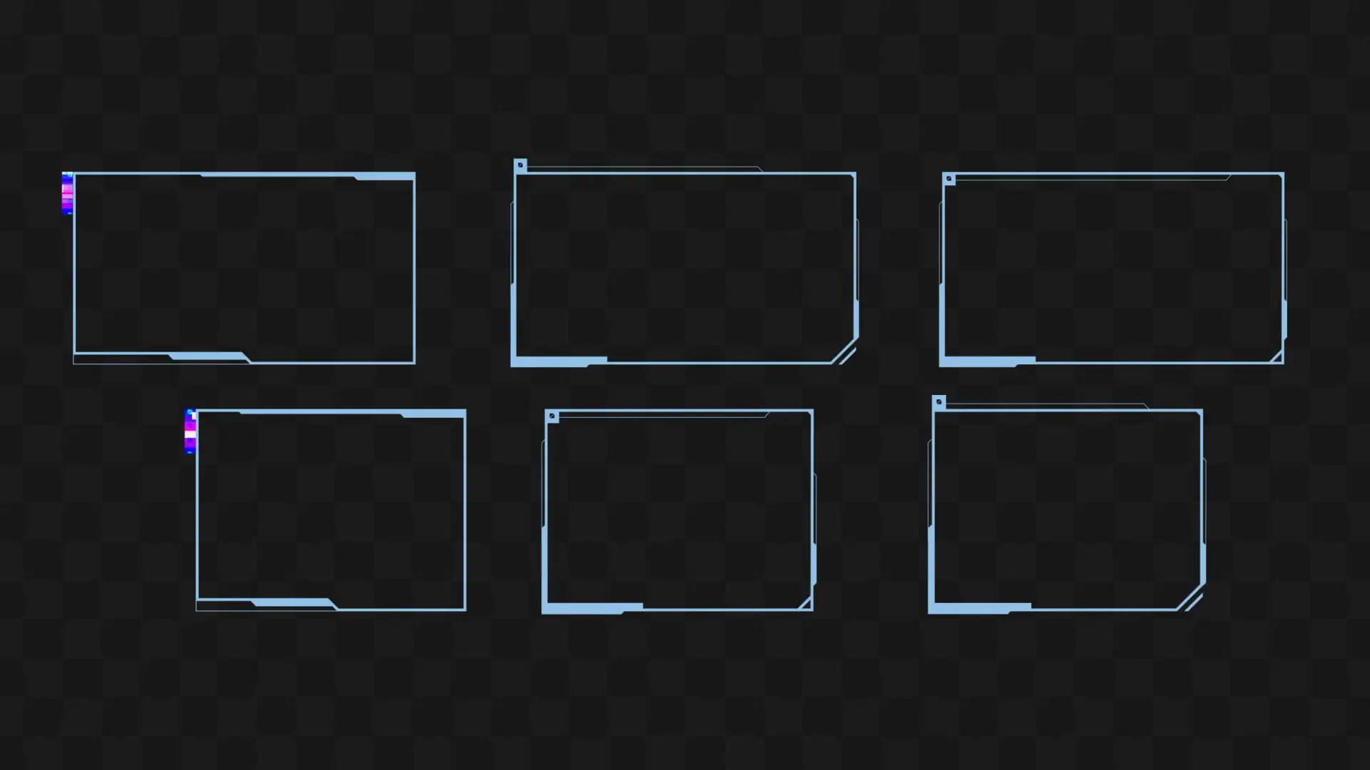 Glitch 3 - Webcam Frames - Preview