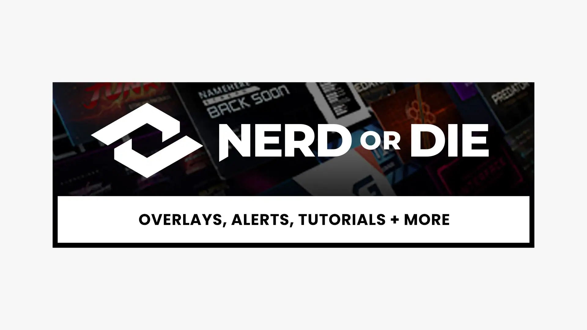 Nerd Or Die Supporter Panel - Main Image