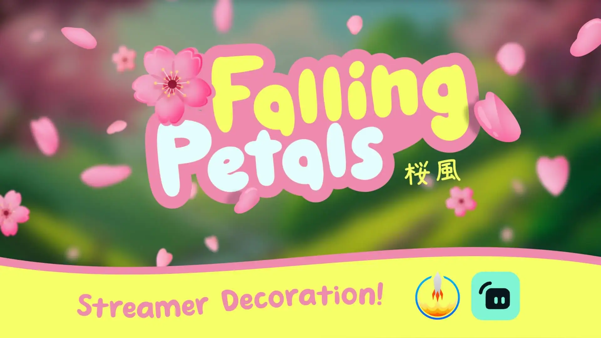 Blossom Breeze - Stream Decoration - Preview