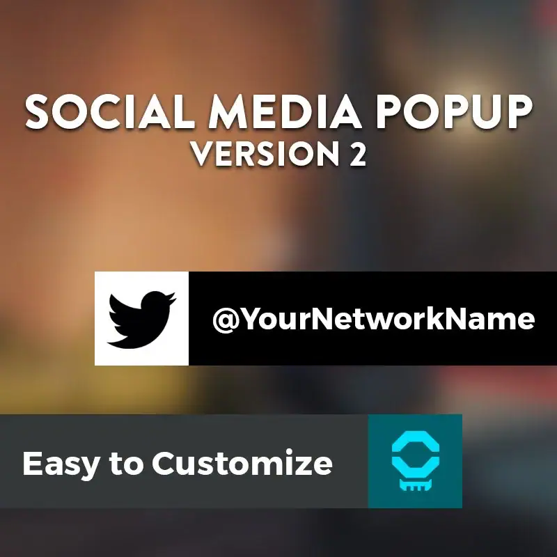 Social Media Popup - Video