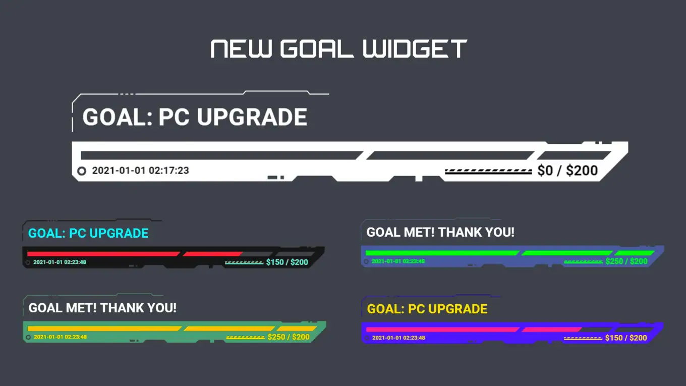 Glitch 2 - Widget Collection - Preview
