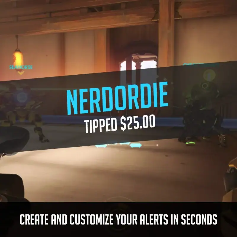 Free Overwatch Themed Animated Alerts for Streamlabs - Image #1