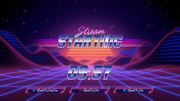 Synthwave - Stream Package - Image #1