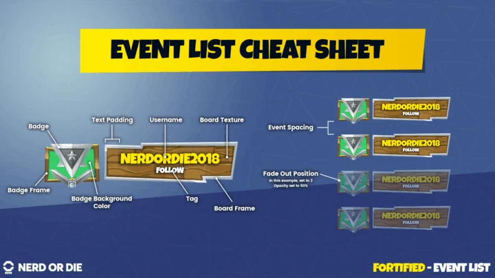 Fortified Event List Widget - Image #5
