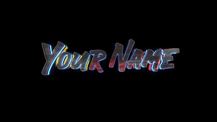 Animated Cyberpunk Text - After Effects Template - Image #5