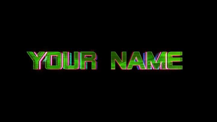 Animated Cyberpunk Text - After Effects Template - Image #6