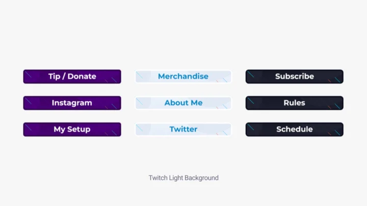 Arcade Pop Twitch Panels - Image #1