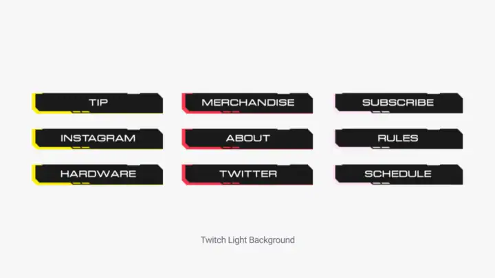 Cybernetik Twitch Panels - Image #1