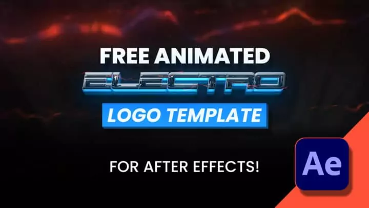Animated Electro Text - After Effects Template - Main Image