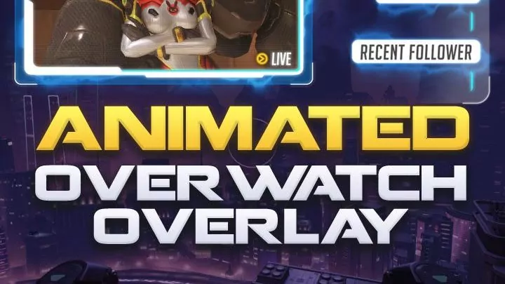 Animated Overwatch Overlay Mega Pack - Main Image