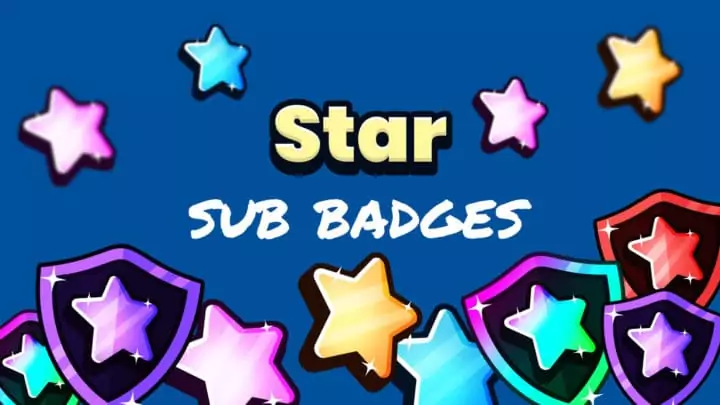 Star Sub Badges - Main Image