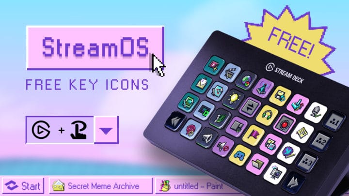 StreamOS - Stream Deck and Touch Portal Key Icons - Preview