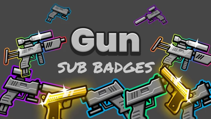 Gun Sub Badges - Main Image