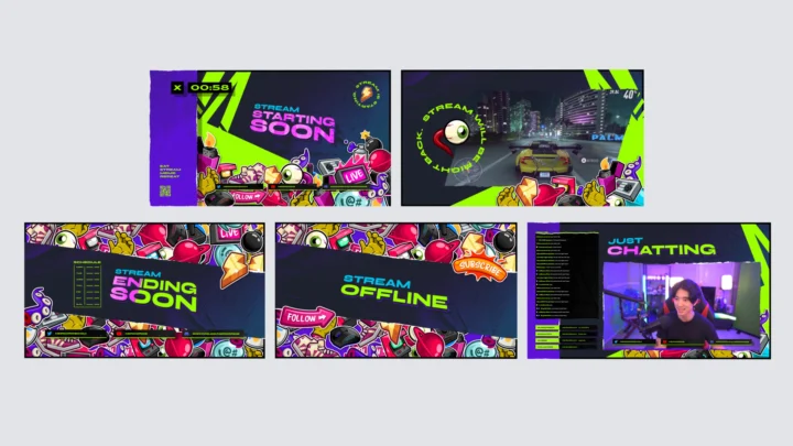 Sticker Bomb - Stream Pack - Image #6