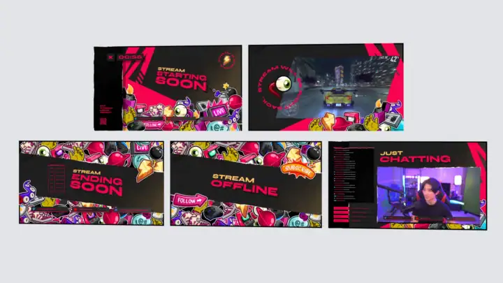 Sticker Bomb - Stream Pack - Image #7