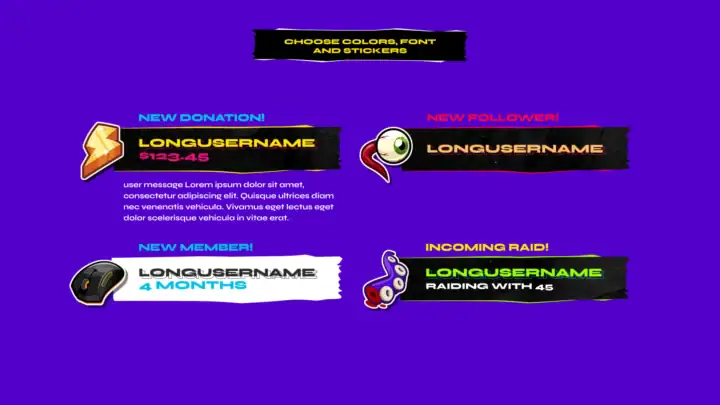 Sticker Bomb - Stream Pack - Image #2