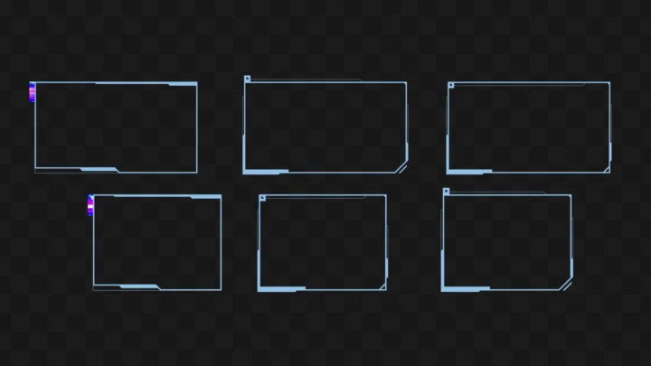 Glitch 3 - Webcam Frames - Preview