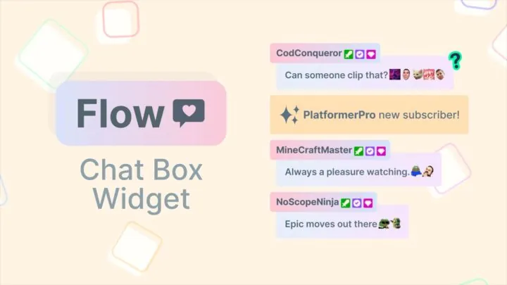 Flow - Chat Box - Preview