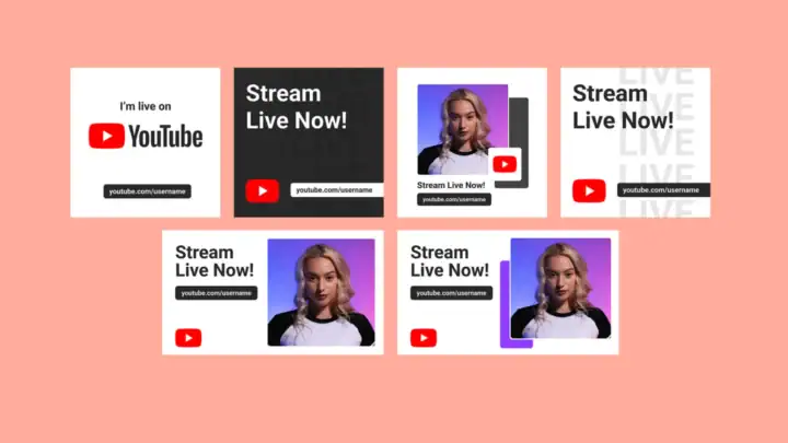 Going Live Social Templates - Image #3