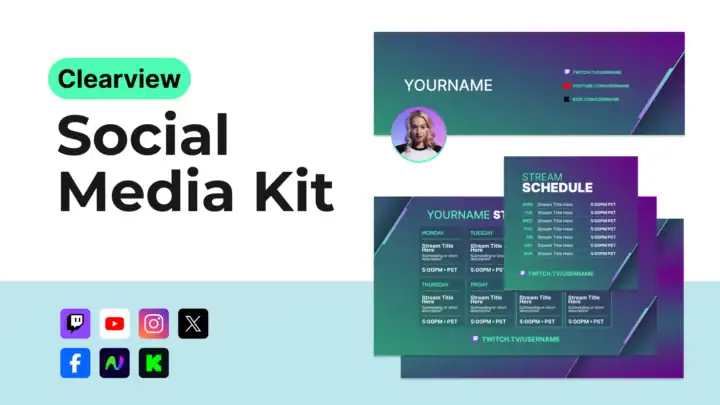 Social Media Kit - Clearview - Main Image