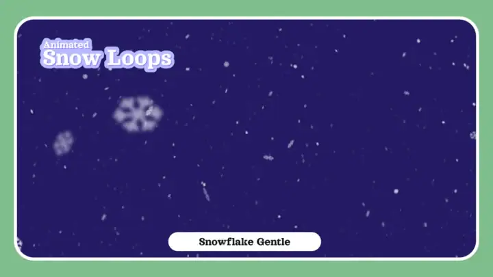 Free Animated Snow Loops - Image #2