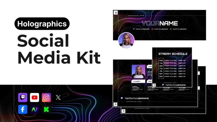 Social Media Kit - Holographics - Main Image