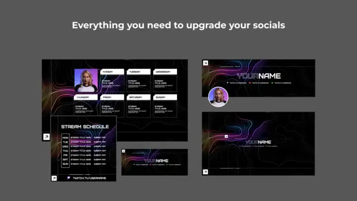 Social Media Kit - Holographics - Image #1