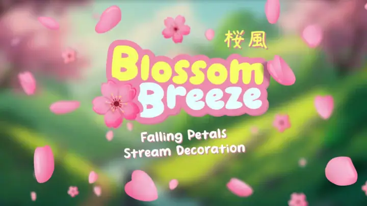 Blossom Breeze - Stream Decoration - Main Image