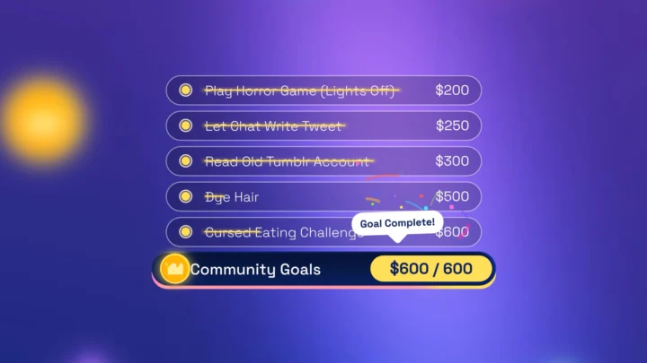 Vibe - Mutli Goal Widget - Image #3