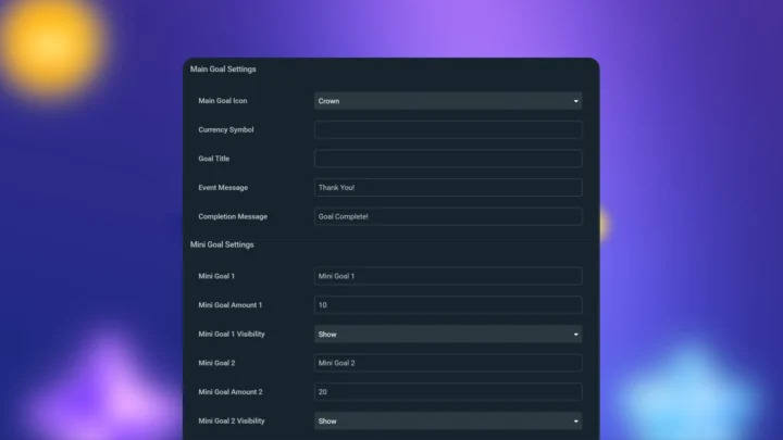 Vibe - Mutli Goal Widget - Image #7