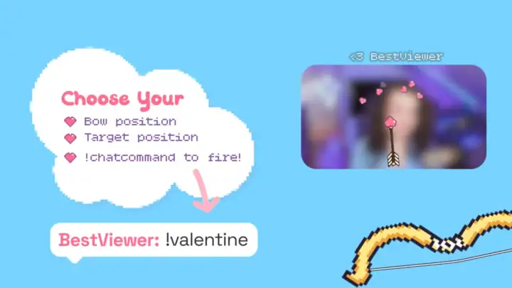 Cupid's Aim - Valentine Chat Widget - Image #2