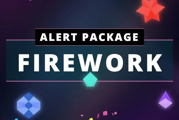Fireworks Stream Alert Package - Main Image