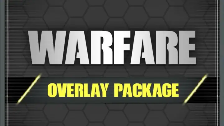 Warfare - Overlay Package - Main Image
