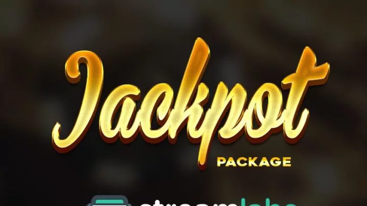 Jackpot Alert Package for Streamlabs and Muxy - Main Image